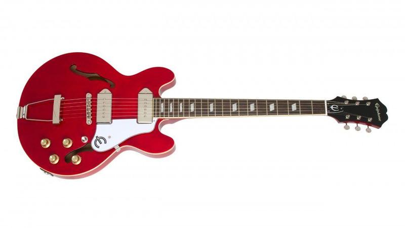 Guitarra elet semi acustica epiphone casino coupe cherry